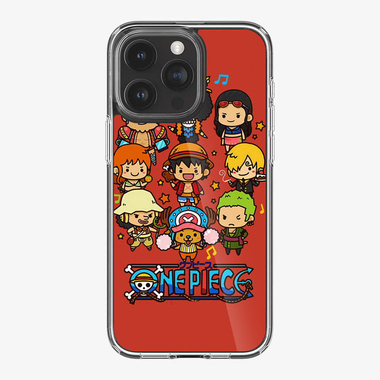 Lovely One Piece Cartoon Cute iPhone 15 Pro Case