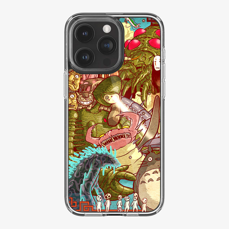 Myazaki's Monsters iPhone 15 Pro Case