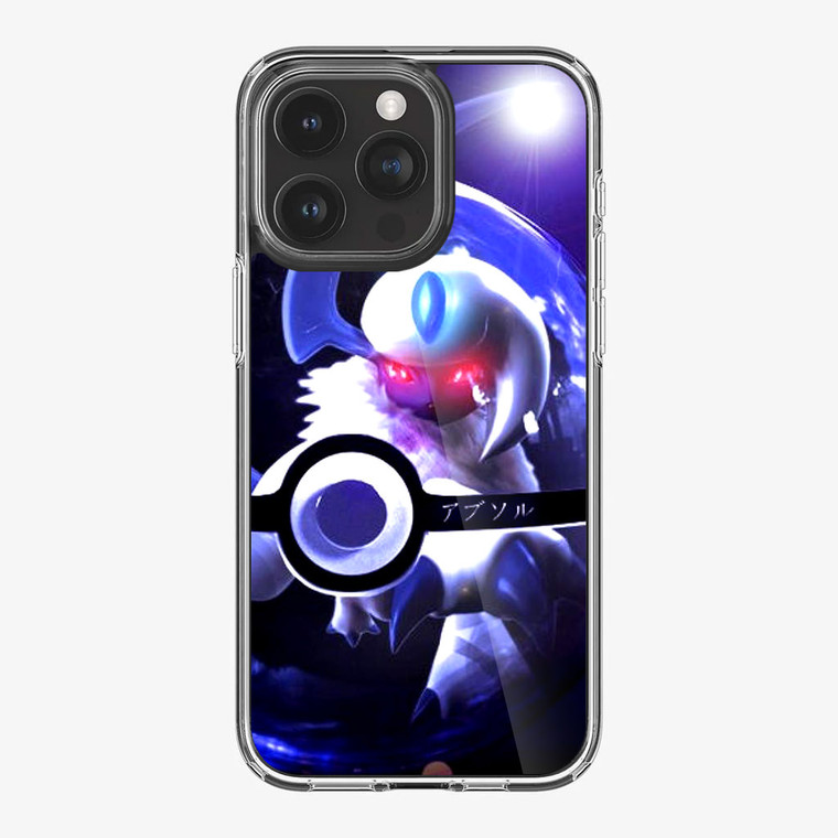 Pokemon Absol in Pokeball iPhone 15 Pro Case