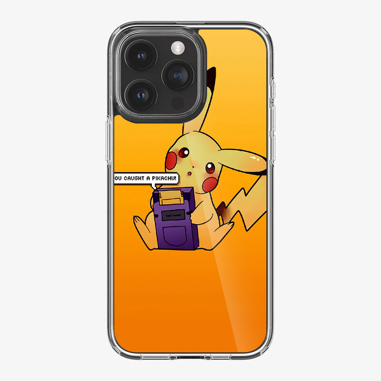 You Caught A Pikachu iPhone 15 Pro Case