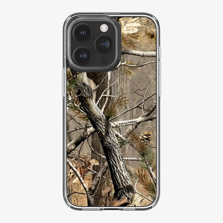 Camoflage Camo Real Tree iPhone 15 Pro Case