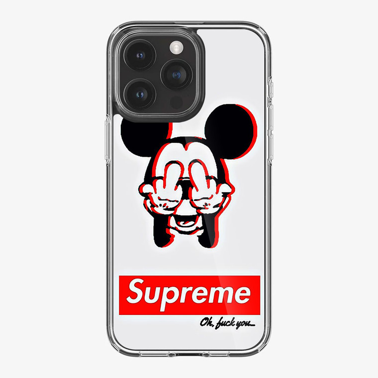 Mickey Mouse Dope Supreme iPhone 15 Pro Case