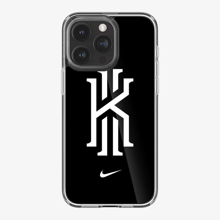Kyrie Irving Nike Logo Black1 iPhone 15 Pro Case