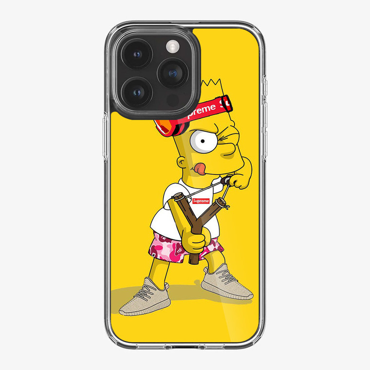 Explore Bart Simpson Supreme iPhone 15 Pro Case