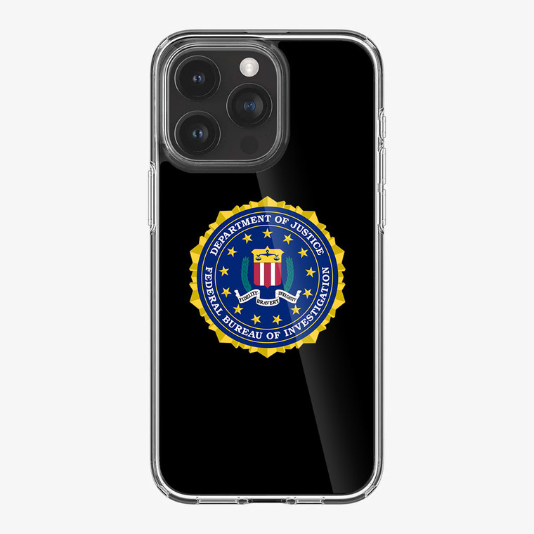 FBI Logo iPhone 15 Pro Case