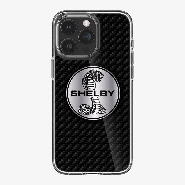 Ford Mustang Shelby Carbon Fibre iPhone 15 Pro Case