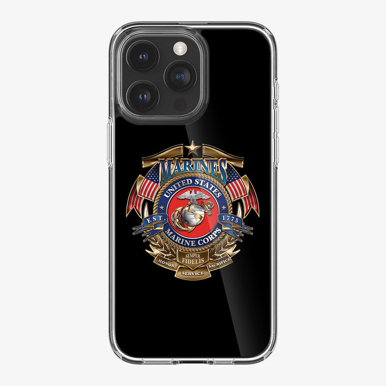United State Marine Corps iPhone 15 Pro Case