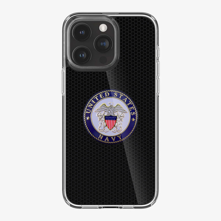 United State Navy Emblem iPhone 15 Pro Case