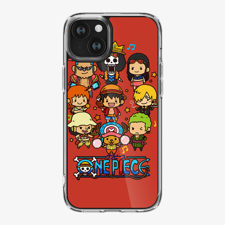 Lovely One Piece Cartoon Cute iPhone 15 Plus Case