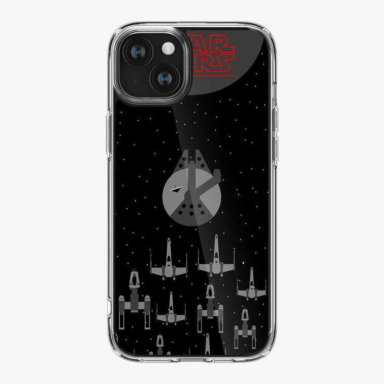 Star Wars Minimalism iPhone 15 Plus Case