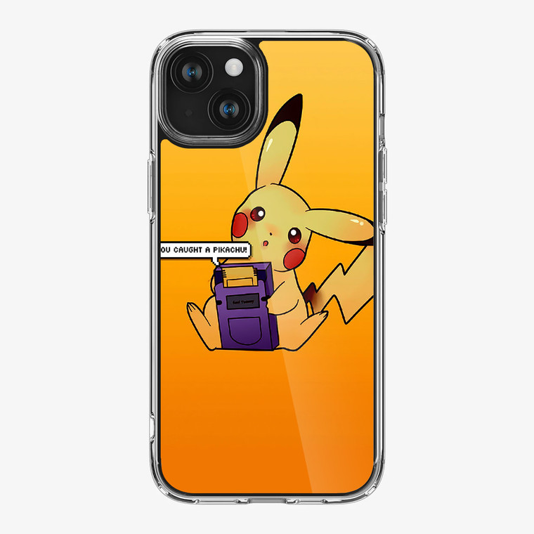 You Caught A Pikachu iPhone 15 Plus Case