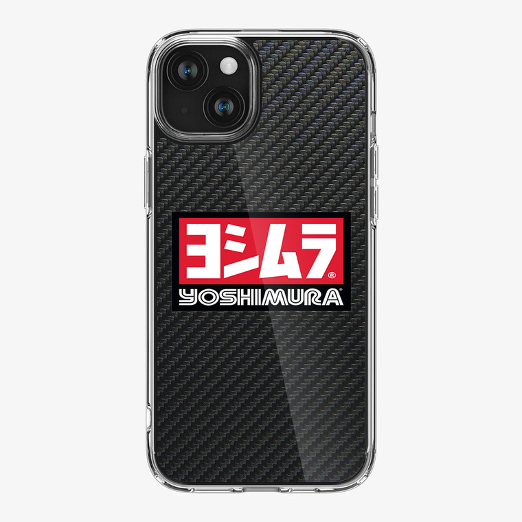 Yoshimura Carbon Exhaust iPhone 15 Plus Case