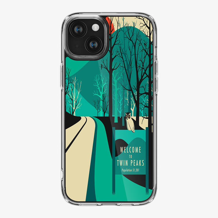 Welcome To Twin Peaks iPhone 15 Plus Case