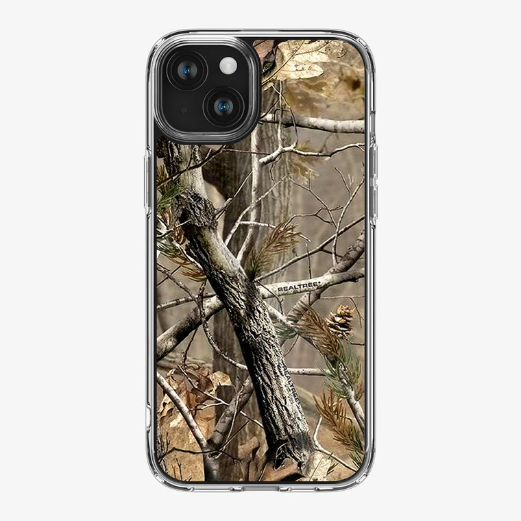 Camoflage Camo Real Tree iPhone 15 Plus Case