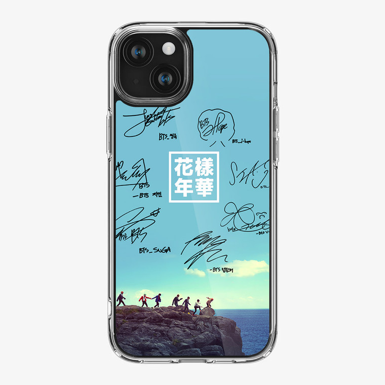 BTS Signature1 iPhone 15 Plus Case