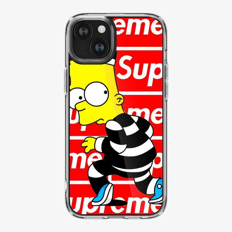 Supreme Bart iPhone 15 Plus Case