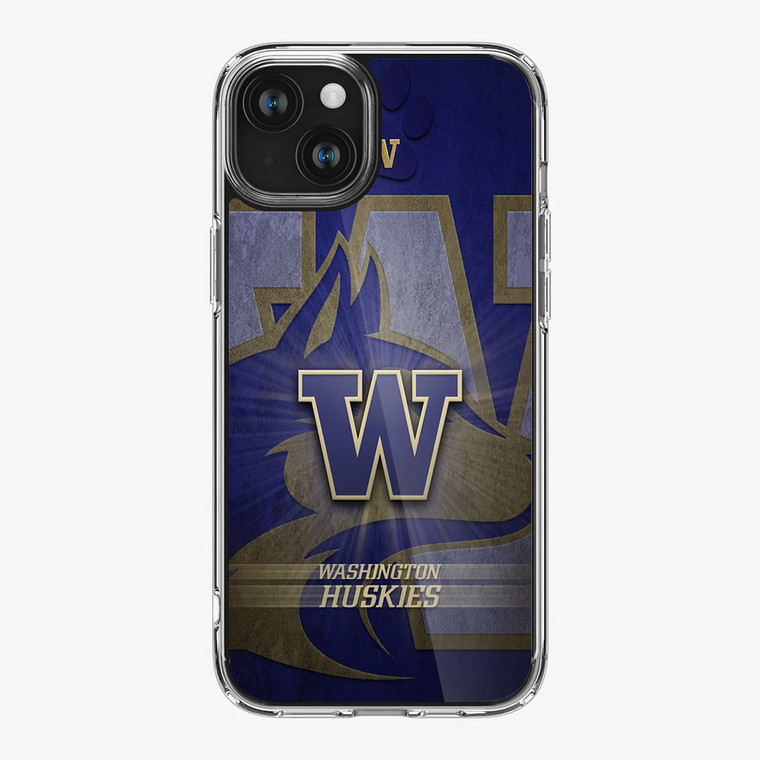 Washington Huskies iPhone 15 Plus Case