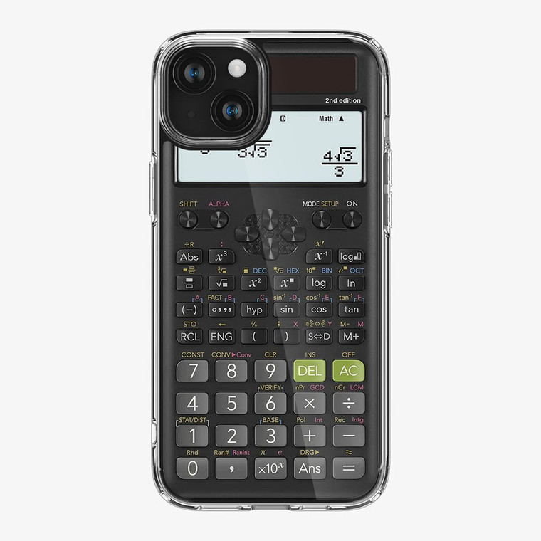 Casio Scientific Calculator iPhone 15 Plus Case