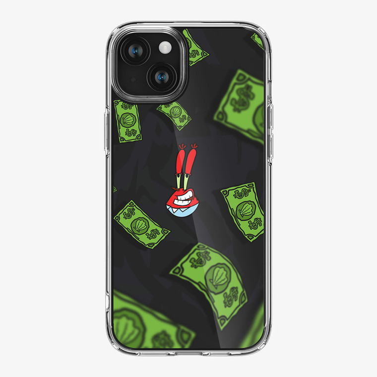 Mr Krabs Money iPhone 15 Plus Case