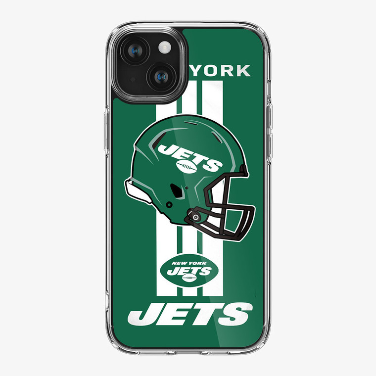 New York Jets Helmet iPhone 15 Plus Case