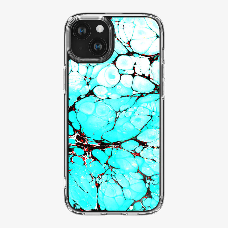 Gemstone Marbles iPhone 15 Case