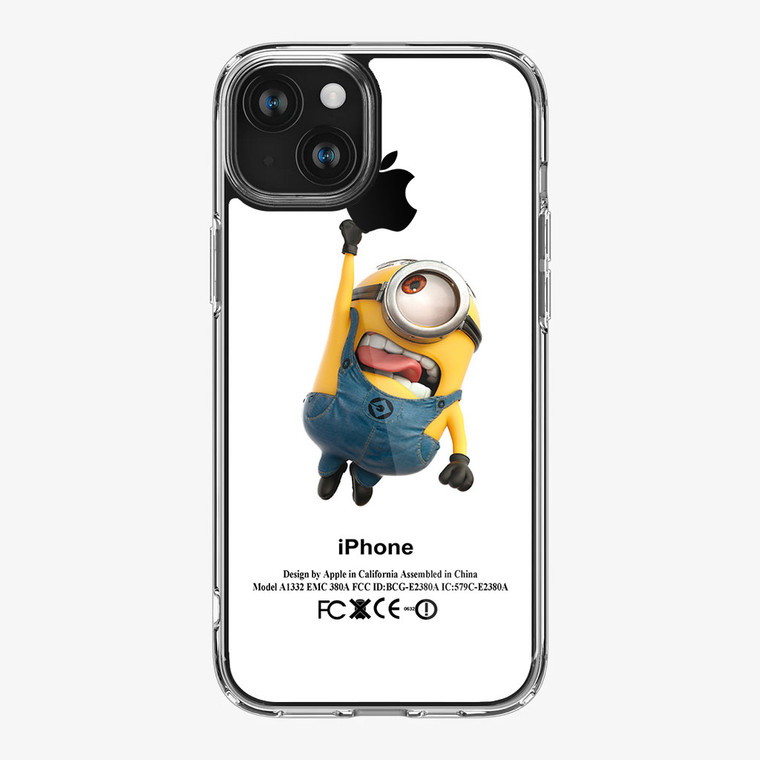 Despicable Me Minion Catch Apple Design iPhone 15 Case