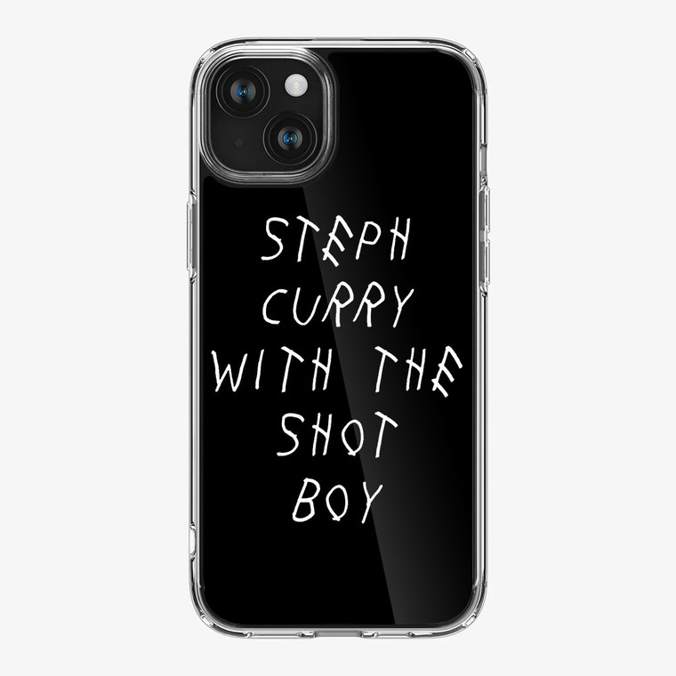 Stephen Curry Drake Shot iPhone 15 Case