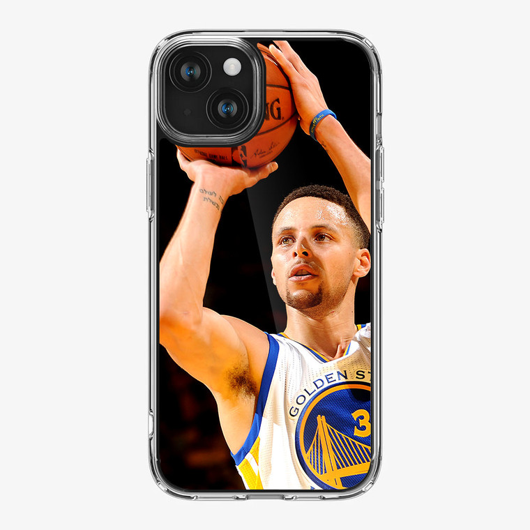 Curry Champion Nba Shoot Golden State Warriors iPhone 15 Case