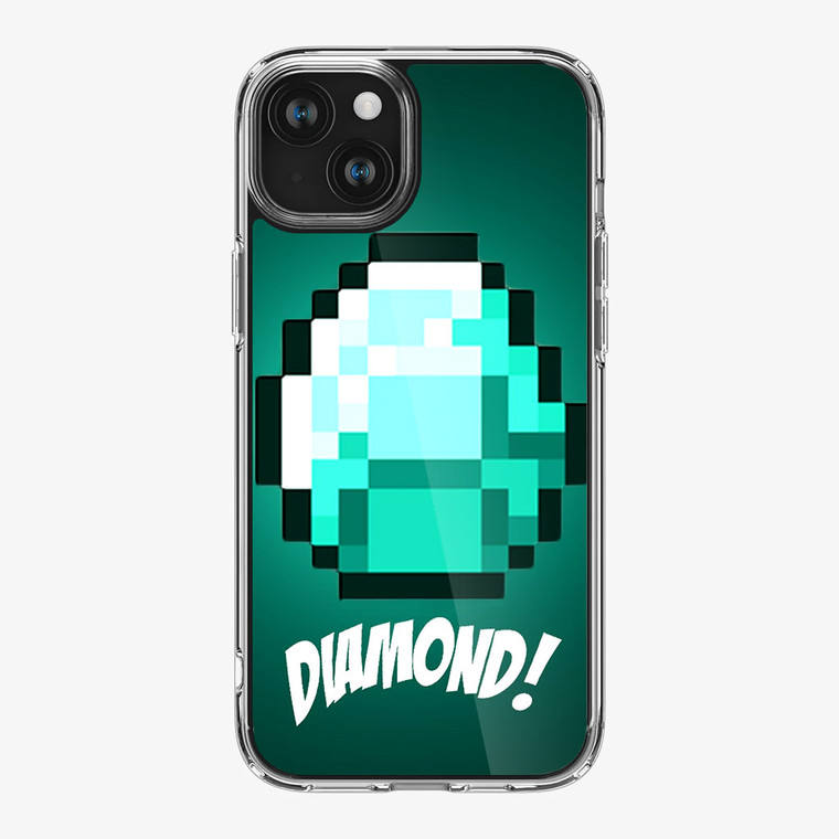 Diamond Minecraft iPhone 15 Case