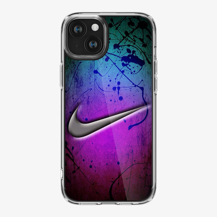 Nike Holographic Style iPhone 15 Case
