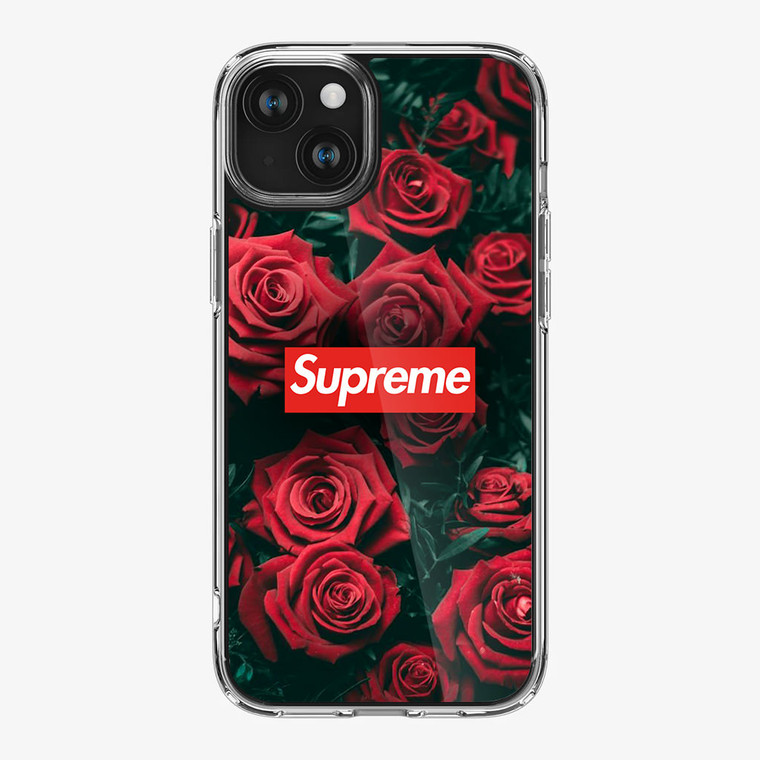 Supreme Roses iPhone 15 Case