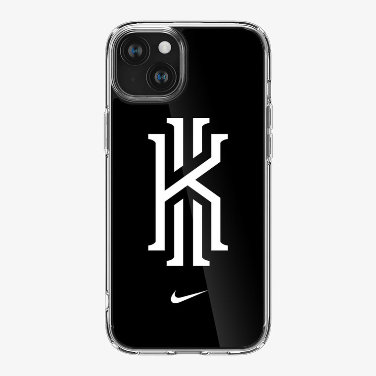 Kyrie Irving Nike Logo Black1 iPhone 15 Case
