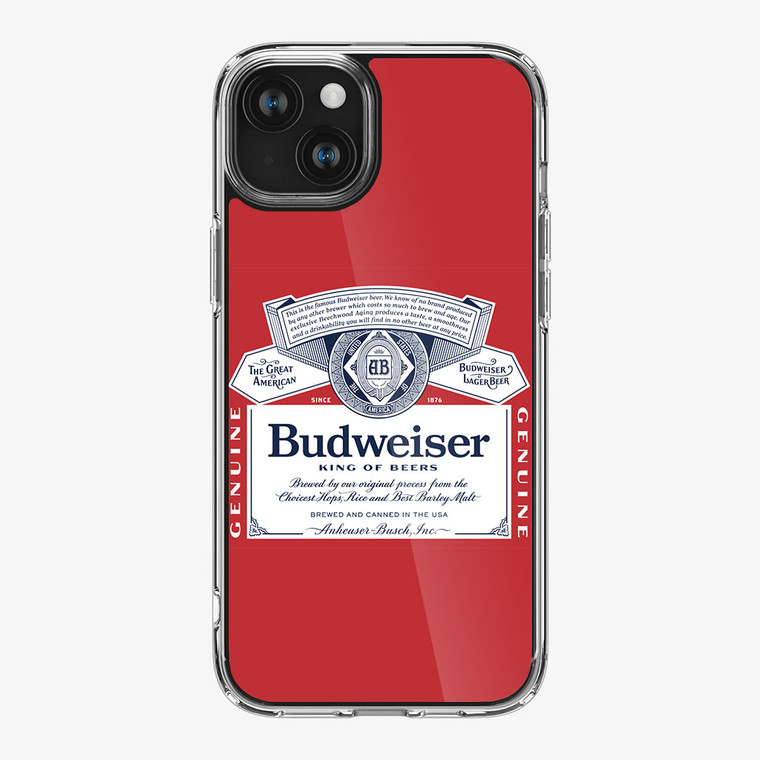 Budweiser iPhone 15 Case