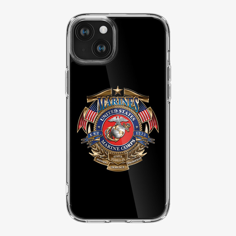 United State Marine Corps iPhone 15 Case