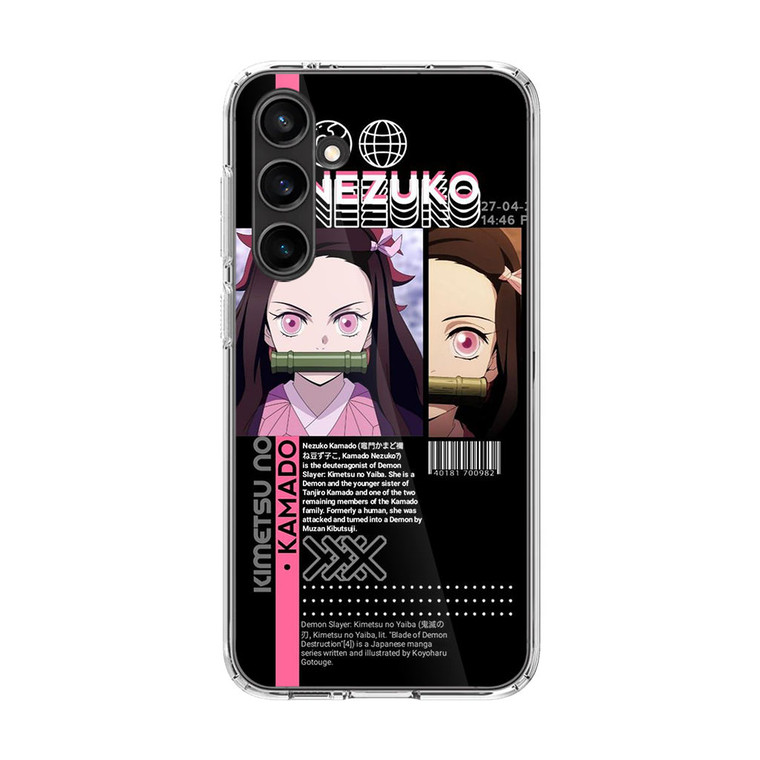 Nezuko Kamado Kimetsu no Yaiba Samsung Galaxy S23 FE Case