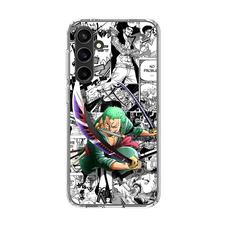 One Piece Roronoa Zoro  Sanzen Daisen Sekai Samsung Galaxy S23 FE Case