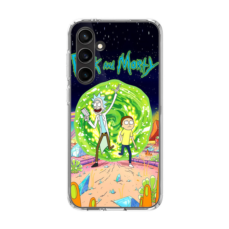Rick and Morty Poster Samsung Galaxy S23 FE Case