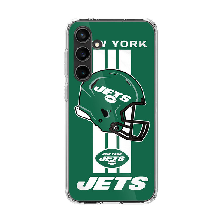 New York Jets Helmet Samsung Galaxy S23 FE Case