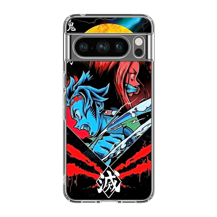 Tanjiro and Nezuko Google Pixel 8 Pro Case