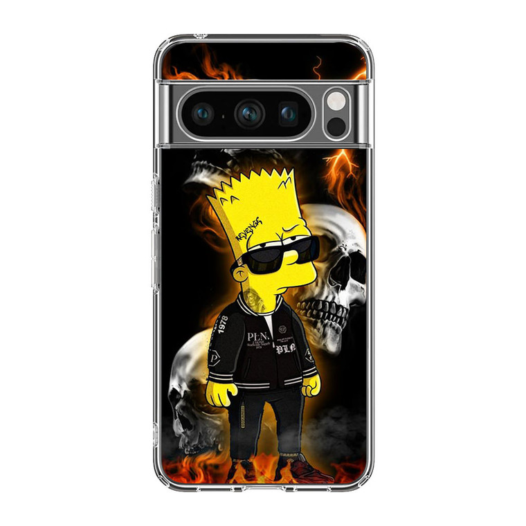 Bart Death Metal Style Google Pixel 8 Pro Case