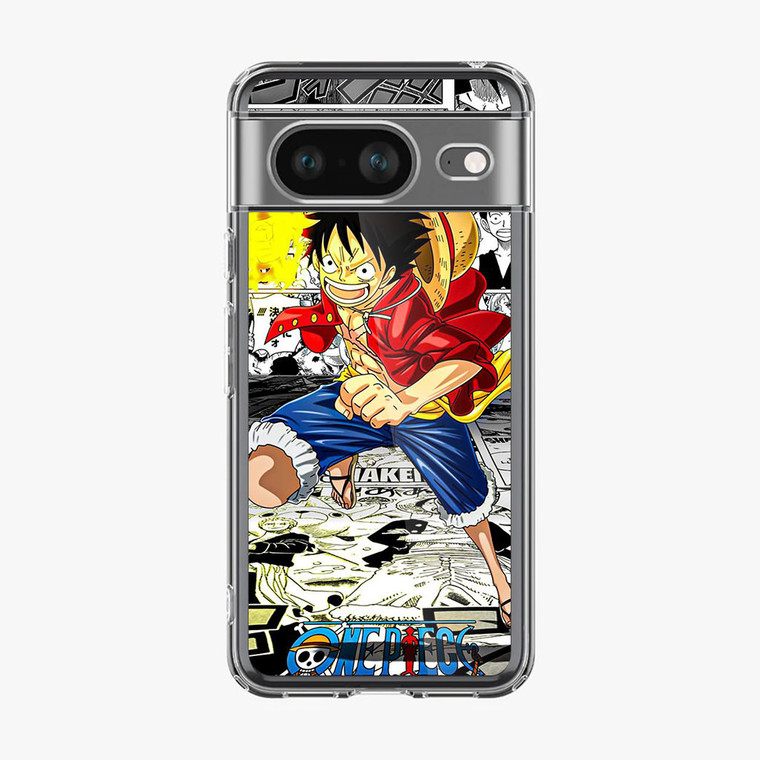 One Piece Luffy Comic Google Pixel 8 Case