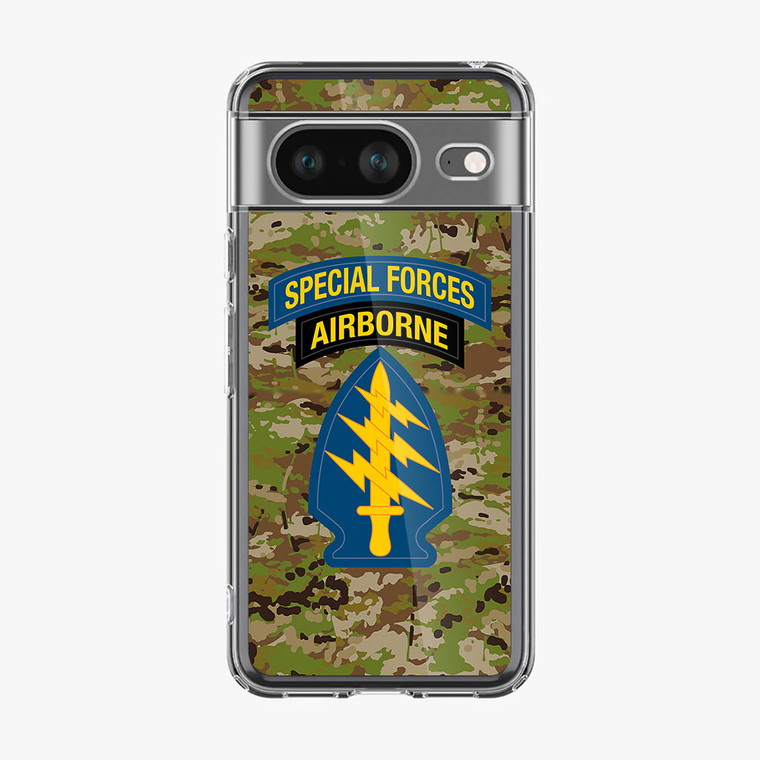 Camouflage Special Forces Airbone Military Google Pixel 8 Case