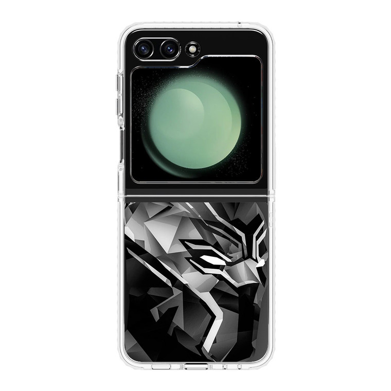 Black Panther Digital Art Samsung Galaxy Z Flip 5 Case