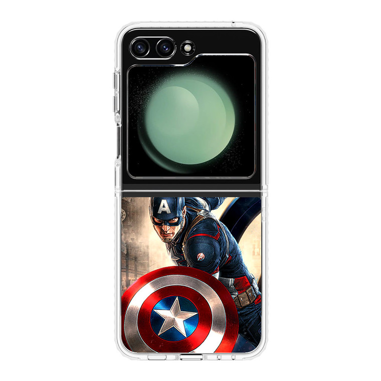 Captain America Avengers Samsung Galaxy Z Flip 5 Case