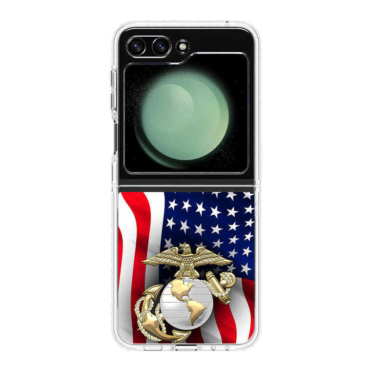 Marine Corps Anchor Samsung Galaxy Z Flip 5 Case