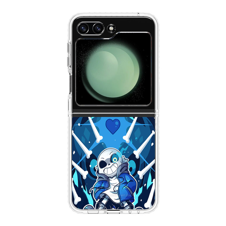 Undertale Sans Bad Time Samsung Galaxy Z Flip 5 Case