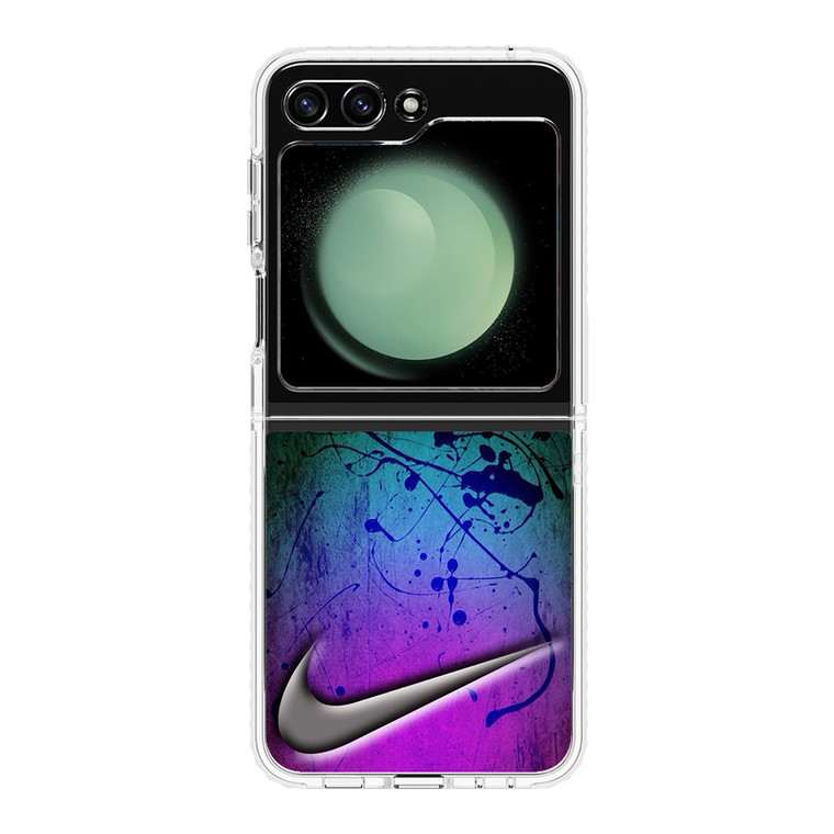 Nike Holographic Style Samsung Galaxy Z Flip 5 Case