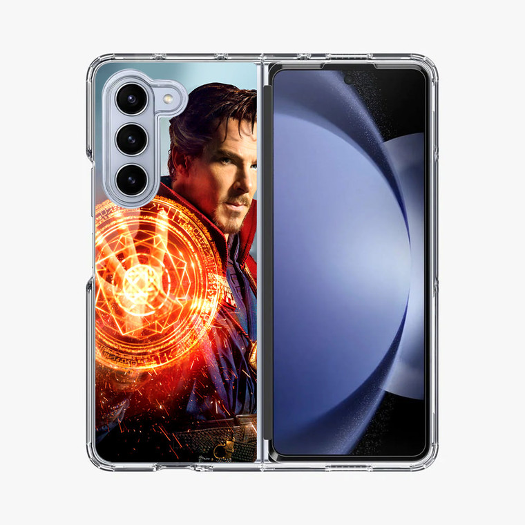 Doctor Strange Movie Poster Samsung Galaxy Z Fold 5 Case