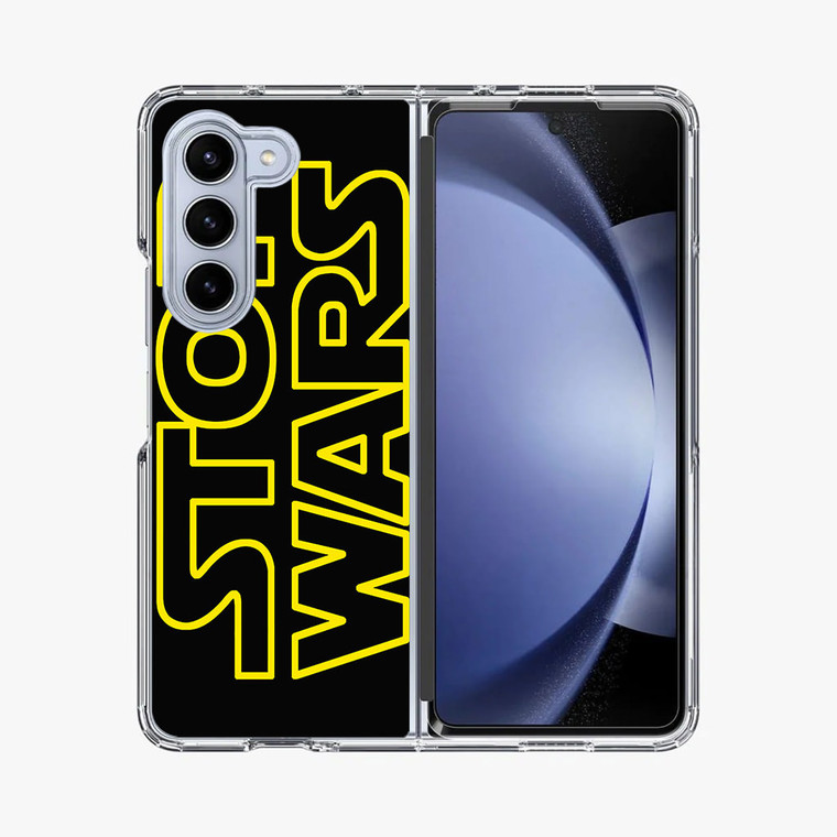 Star Wars Stop War Samsung Galaxy Z Fold 5 Case