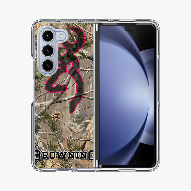 Browning Deer Camo Browning Samsung Galaxy Z Fold 5 Case